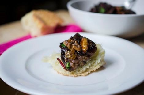 eggplant-caponata lebonese