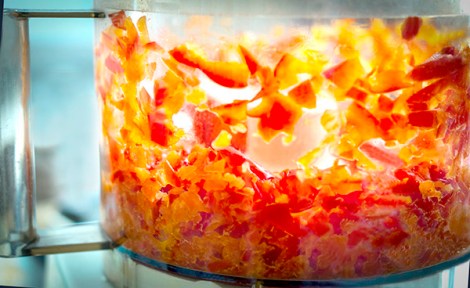 Red Pepper Spread with Goat Cheese