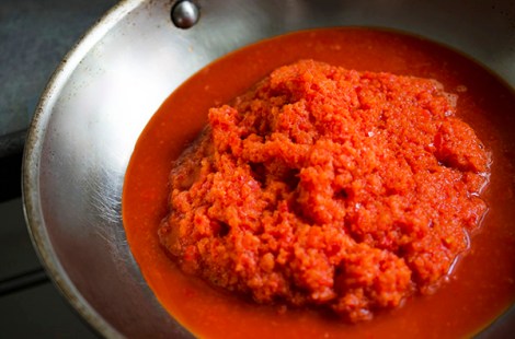Red Pepper Spread with Goat Cheese