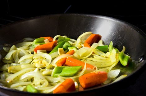 Halibut Poached with Vegetables