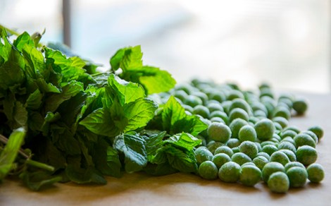 Arancini-Peas and Mint