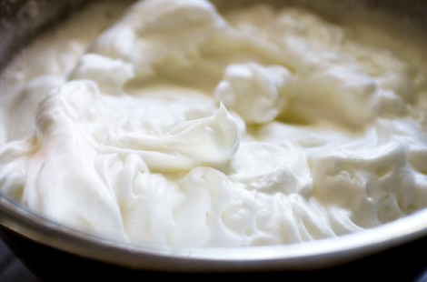 Souffle with Spring Onions and Pancetta