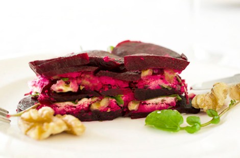 Layered Beet Salad