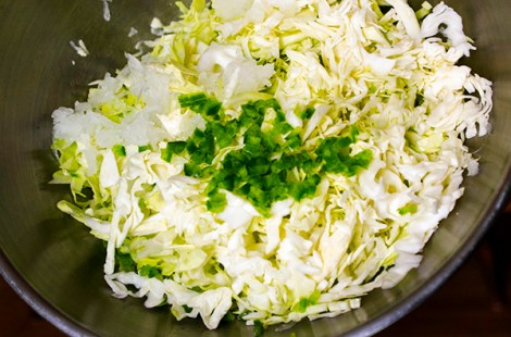 Cabbage Slaw for Pulled pork
