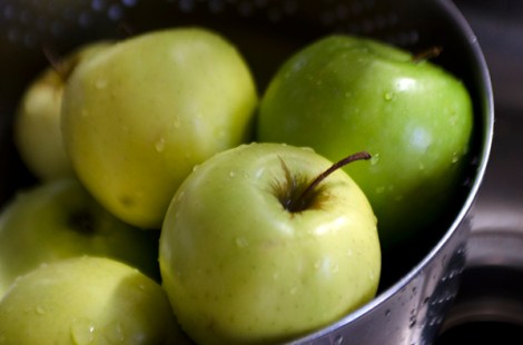 Almond Cake with Brown Sugar Apples