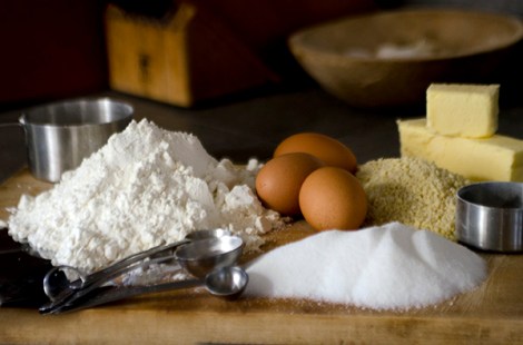 Almond Cake with Brown Sugar Apples