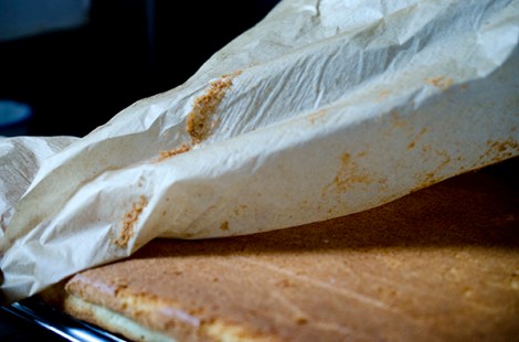 Almond Cake with Brown Sugar Apples