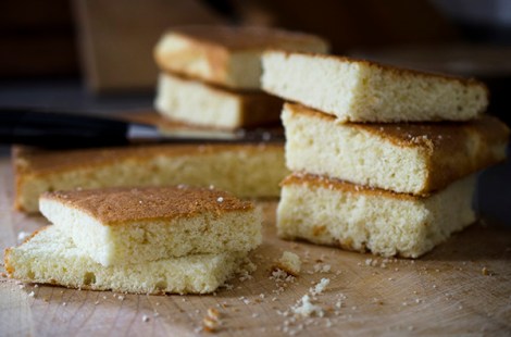 Almond Cake with Brown Sugar Apples
