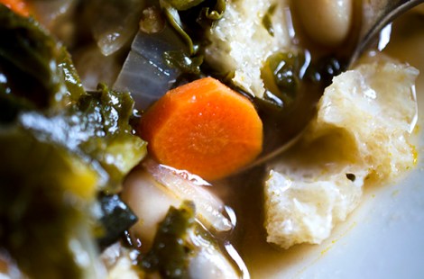 Sunday Winter Greens Soup