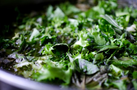 Sunday Winter Greens Soup