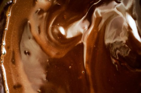 Chocolate Raspberry Bourbon Pops