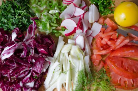 Grilled Salmon Grain Bowl