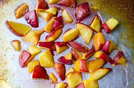 Nectarine Ice Cream