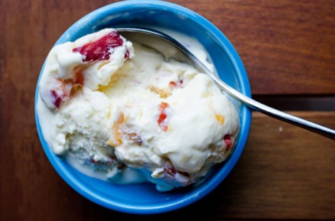 Nectarine Ice Cream