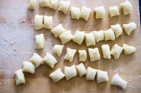 Gnocchi with Butternut Squash, Pancetta and Sage