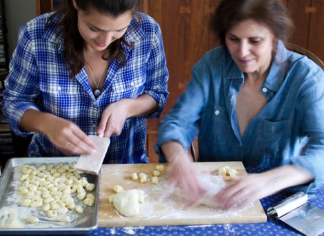 Gnocchi with Butternut Squash, Pancetta and Sage