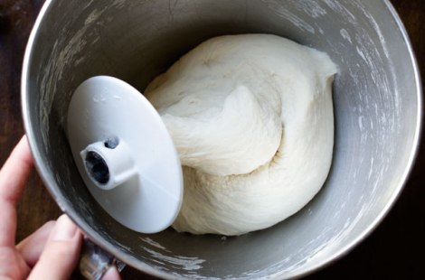 Focaccia Sunchokes, Potatoes, Onion