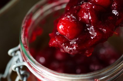 Cranberry Sauce with Tequila and Grapefruit