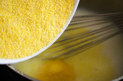 Wild Mushrooms with Polenta