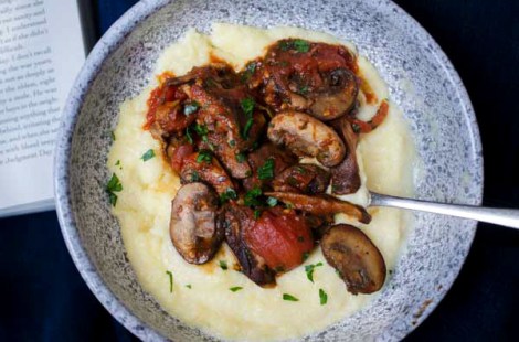 Wild Mushrooms with Polenta