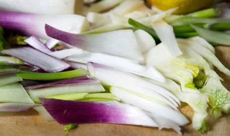 Potato Gratin withi Fennel and Spring Onions