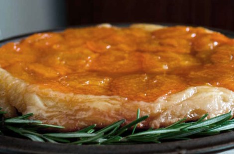 Apricot Tartin with Rosemary