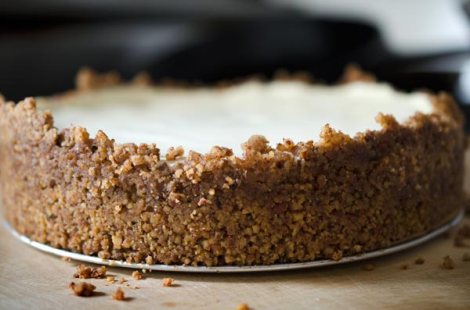 Pumpkin Cheesecake with Ginger