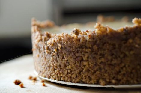 Pumpkin Cheesecake with Ginger