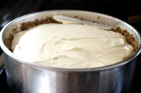 Pumpkin Cheesecake with Ginger